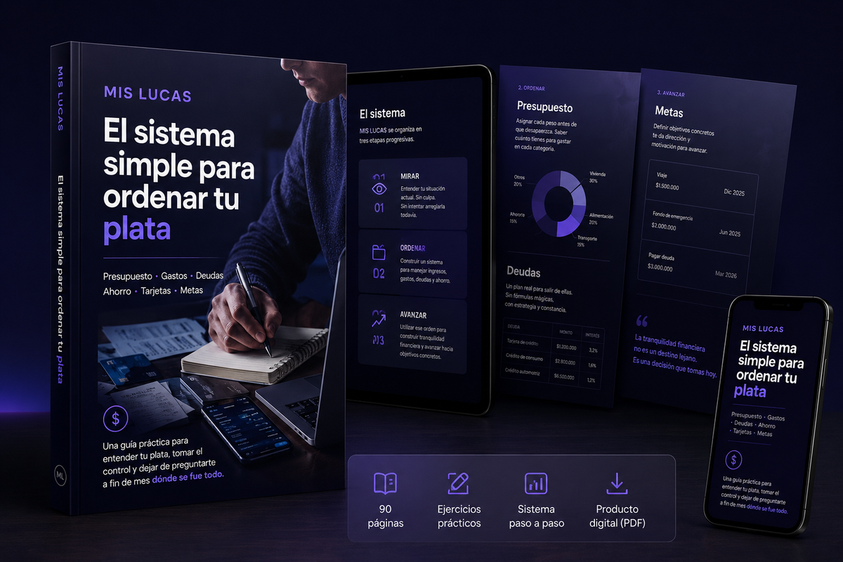 MIS LUCAS — El sistema simple para ordenar tu plata